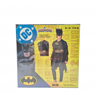 BATMAN KASLI KOSTÜM 5-6 YAŞ