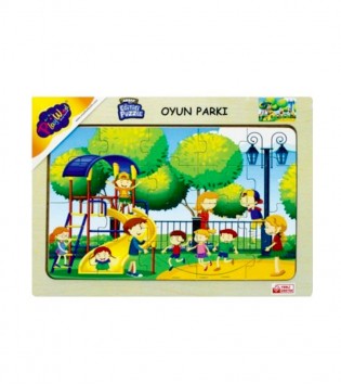 AHŞAP EĞİTİCİ PUZZLE OYUN PARKI