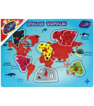 AHŞAP TUTMALI KITALARI VE BÖLGELERİ TANIYALIM ONY-205