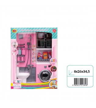 02384 KUTUDA 2Lİ BANYO ÇAMAŞIR MAKİNESİ*18*