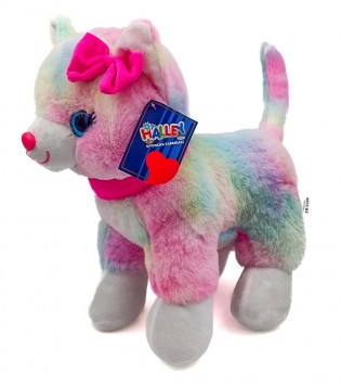 40  CM PEMBE TOKALI KEDİ
