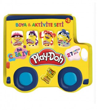 PLAY-DOH KIRTASİYE SETİ (27 PARÇA)