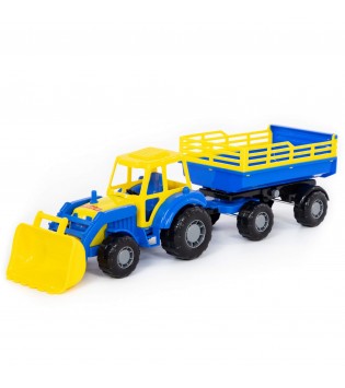 USTA, Yarı römorklu ve kepçeli traktör No:2