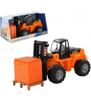 Paletli Forklift (30 tasarım parçalı super-mix) (kutuda)