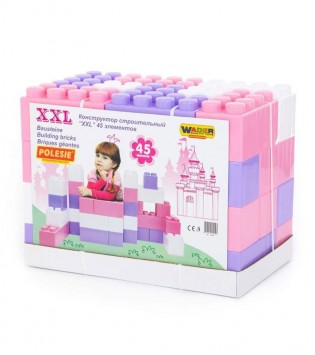 Yapı blokları XXL, 45 parça (v2)