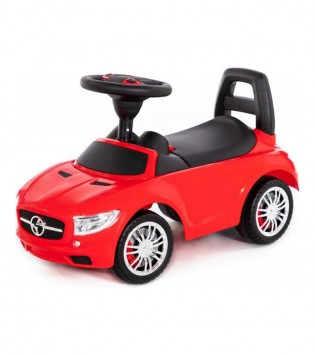 SuperCar sürümeli araba No:6 ses sinyali ile (kırmızı)