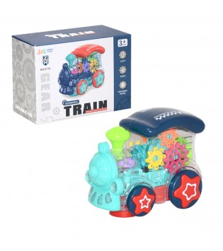 KUT.PİLLİ ŞEFFAF ÇARKLI TREN