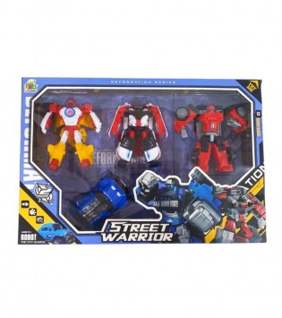 KUTULU 4-LÜ TRANSFORMERS SET