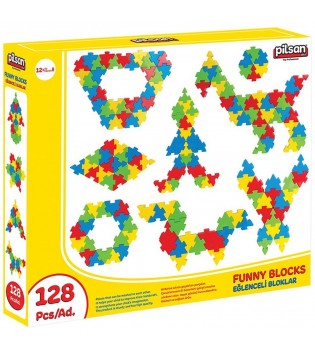 EĞLENCELİ BLOKLAR (128 PARÇA)