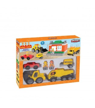 DOUBLE BLOCKS KEPÇELİ DOZER SETİ
