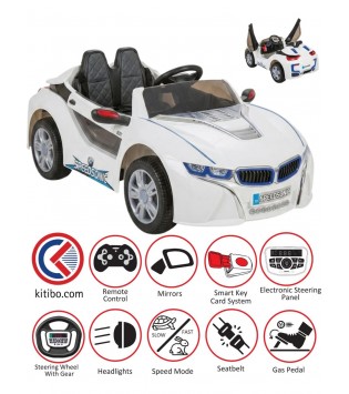 SPEEDSONIC AKÜLÜ ARABA BEYAZ SPEEDSONIC AKÜLÜ ARABA BEYAZ