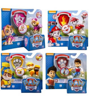 PAWPATROL ACTION PACK PUPS AND BADGE