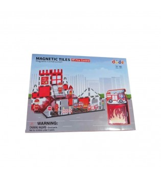 Seher 48 Parça Magnet İtfaiye Serisi SH40758
