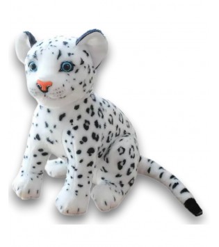4553 LEOPAR 30 CM-BEYAZ