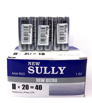 SULLY İNCE PİL40 LI