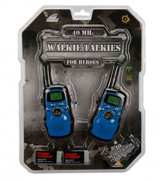 SUN-RST-ECH-WALKIE TALKIE MILITARY KLASİK 9,5X5CM.2A.KRTL.