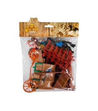 COWBOY PLAY SET IN PVC BAG 3AST. 8680863020111
