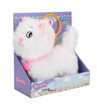 - SUN-RST-PFF-PELUŞ SEVİMLİ KEDİ SUSHI HAREKETLİ/SESLİ BYZ. 8680863033777