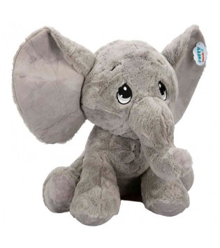 SUN-ANB-PFF-SK.PELUŞ FİL BÜYÜK KULAKLI GRİ 45CM.