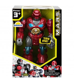 - SUN-HPK-ROBOT M.A.R.S.YÜRÜYEN SES/IŞIK 17CM.3A. 672552057674