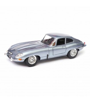 SUN-BUR-1/18 (B) JAGUAR E-TYPE COUPE GÜMÜŞ GRİ