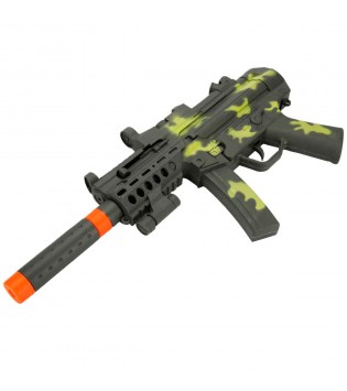 SUN-YFN-HRO-ASKER SİLAH SET MAKİNALI TÜFEK TİTREŞİMLİ SES/IŞIK