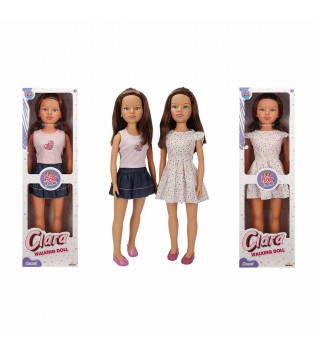 SUN-SABC-DZM-MNK.BEBEK CLARA CASUAL WALKING DOLL 80CM.2A.