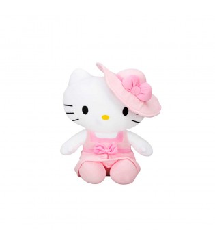 SUN-JNH-SK.PELUŞ H.KITTY ELBİSELİ/ŞAPKALI 36CM.(HKTY) MOR 8680863020890