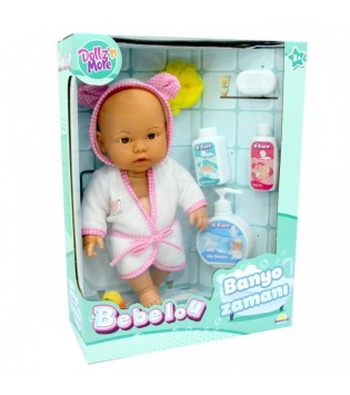 SUN-SABC-DZM-BEBEK SET BEBELOU BANYO ZAMANI AKS.35CM.2R. SUN-SABC-DZM-BEBEK SET BEBELOU BANYO ZAMANI AKS.35CM.2R.