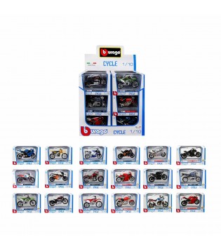 SUN-BUR-1/18 MOTOR COLLECTION 12A.18D.