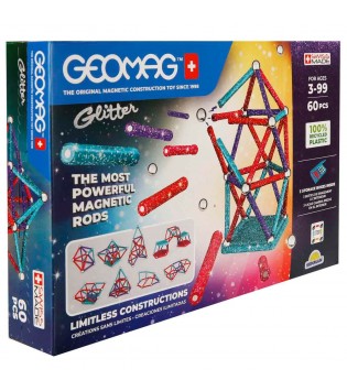SUN-GEO-PARILTILI MANYETİK ÇUBUKLAR 60PRÇ.