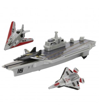 SUN-YFN-HRO-ASKER OYUN SET JET/UÇAK GEMİSİ 4PRÇ.