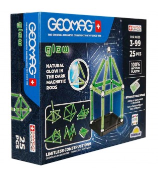 SUN-GEO-PARILTILI MANYETİK ÇUBUKLAR 25PRÇ.