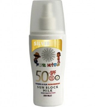 SİLVERSUN 200 ML F50 KİDS  SUN MİLK 