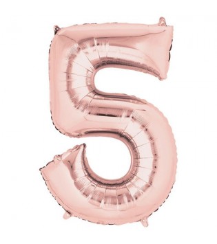 40'' INC 5 ROZE FOLYO BALON 40'' INC 5 ROZE FOLYO BALON