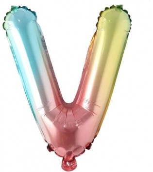 40'' INC V RAINBOW FOLYO BALON