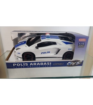 TOYSAN 1:12 SÜRTMELİ POLICE CAR