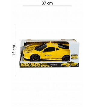 1:12 SÜRTMELİ TAXİ CAR