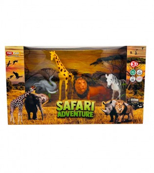 TOY PLAY HAPPY SAFARİ  KUTULU HAYVAN