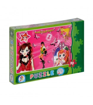 VENÜS KIZLAR 70 PARÇA KUTU PUZZLE