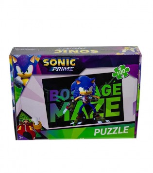 SONIC  KIZ 100 PARÇA KUTU PUZZLE