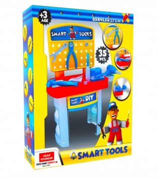 SMART TOOLS TAMİR SETİ 35 PARÇA 48,5X27X65