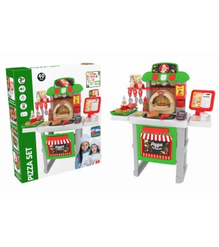 PİZZA RESTAURANT PLAY SET WİTH CASHİER(52 PARÇA)