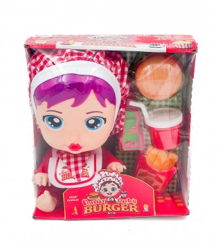 FUNNY BABY HAMBURGER