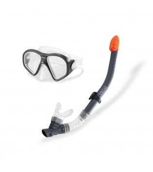 SNORKEL MASKE SET SİYAH