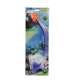 İNTEX MOR MAVİ VE SİYAH RENK SNORKEL