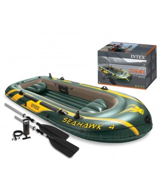Intex 68351 Seahawk Boat+Kürak+Pompa Set 351cm