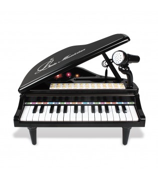 Vardem Mikrofonlu 31 Tuşlu Mp3 Çalar Piyano (Pembe,Siyah,Beyaz)
