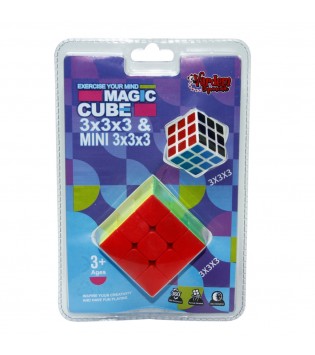 Vardem Vakumlu Magic Cube (Zeka Küpü) Mini Küp Hedıyelı) 3x3x3