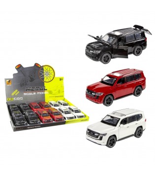 CEK BIRAK 1:32 ISIKLI VE SESLI METAL LAND JEEP